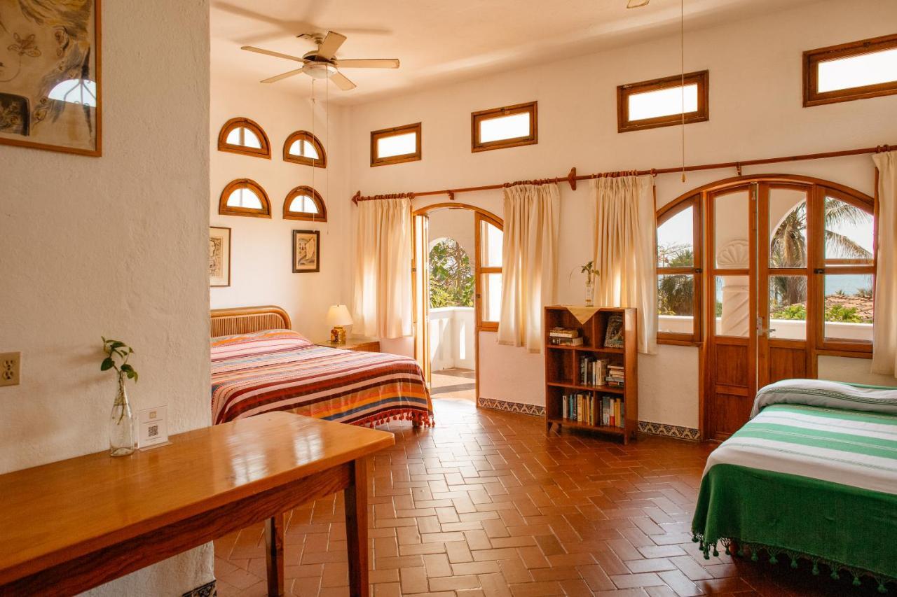 Brisas de Zicatela Tabachin Del Puertoホステル エクステリア 写真